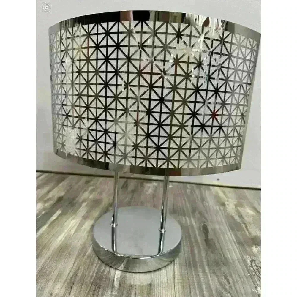 PartyLite Enchanted Metal Silver Votive Lamp Style Candle Holder